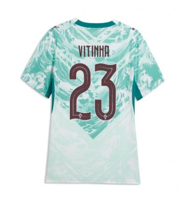 Portugal Vitinha #23 Bortatröja Dam VM 2026 Kortärmad